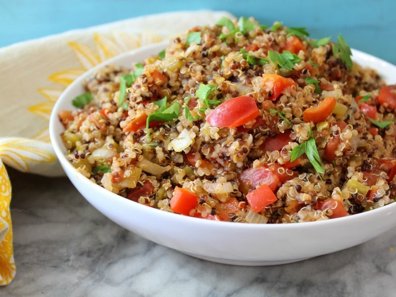 Quinoa And Vegetable Stir-Fry