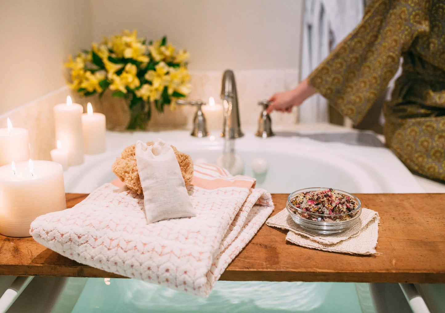 How To Do An Herbal Plant Bath