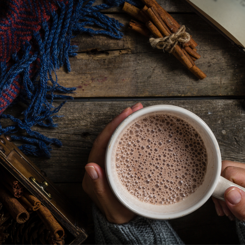 Soulful Herbal Hot Chocolate - The perfect winter drink