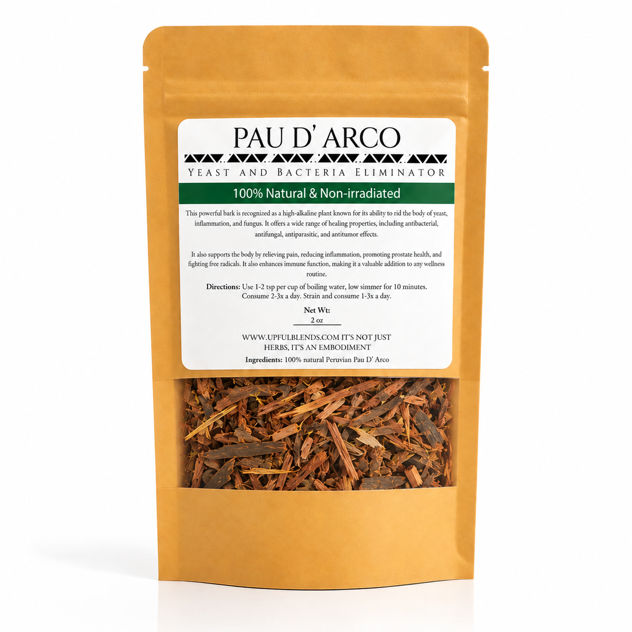 
                  
                    Pau D' Arco (Yeast & Bacteria)
                  
                