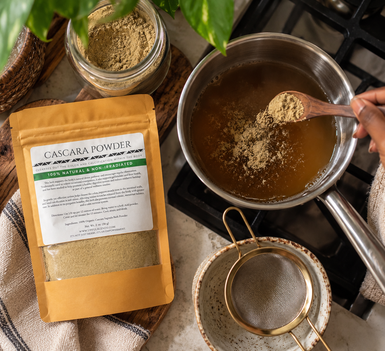 
                  
                    Cascara Sagrada Tea - Colon + Gut Cleanse
                  
                